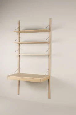 Hyllsystem kombination 2 natur - 220x104 cm