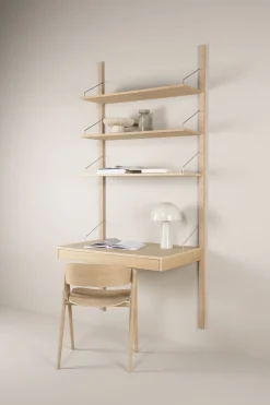 Hyllsystem kombination 2 natur - 220x104 cm