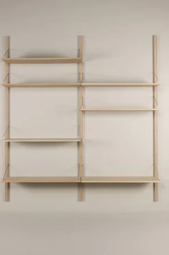 Hyllsystem kombination 6 natur - 220x204 cm