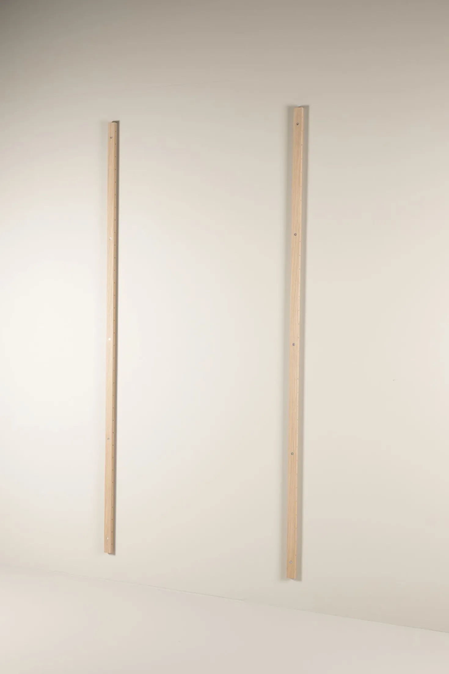 Hyllsystem startpaket långt natur - 220 cm