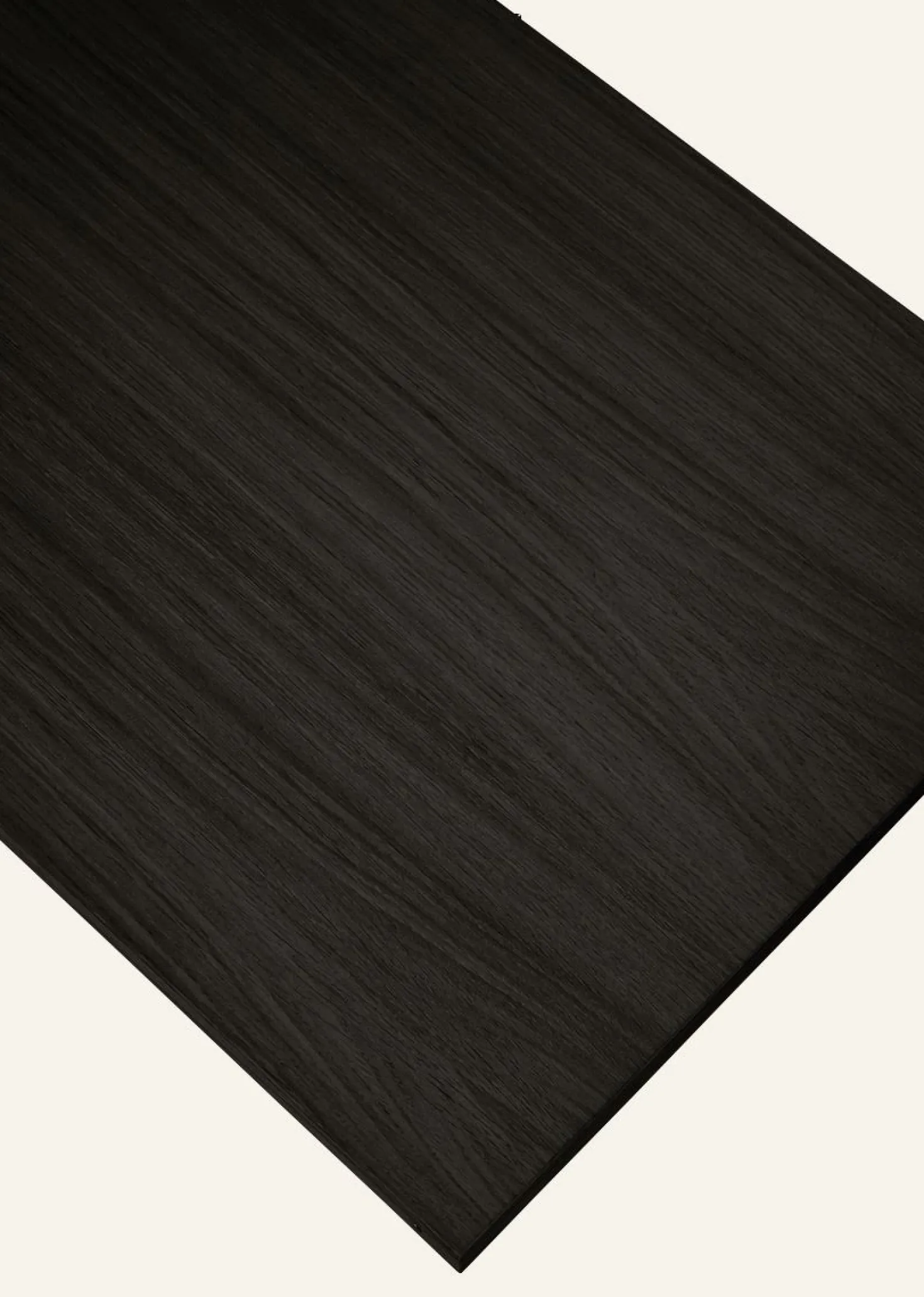 Iläggsskiva svart - 127x50cm
