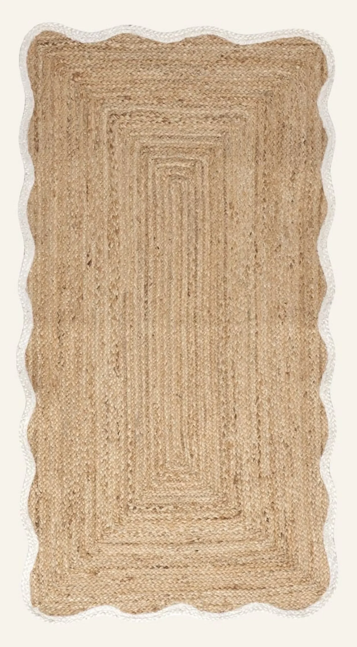 Jutematta offwhite - 80x150 cm