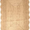 Jutematta offwhite - 160x230 cm