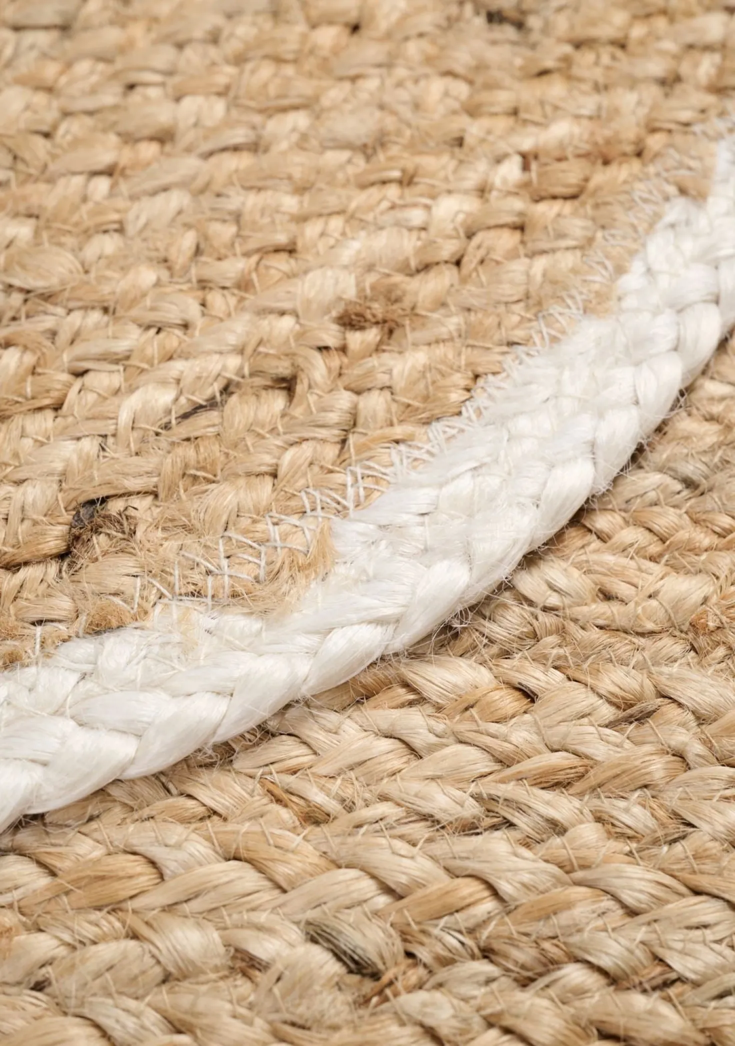 Jutematta offwhite - 160x230 cm