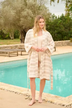 Kimono multi/beige - one size