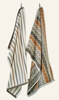 Kökshanddukar 2 pk brun - 45x70 cm