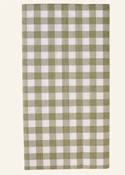 Köksservetter olivgrön - 33x42 cm