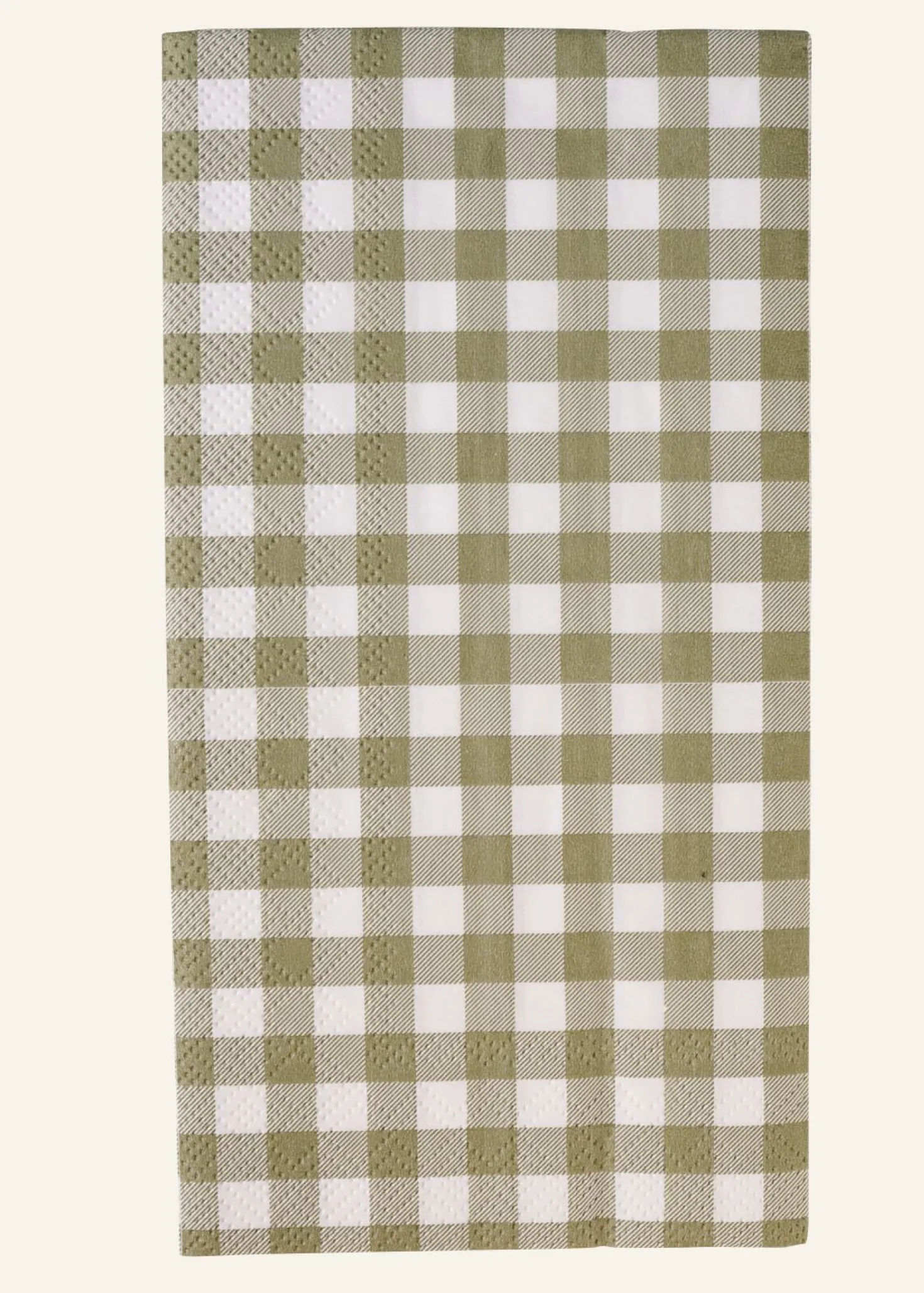 Köksservetter olivgrön - 33x42 cm