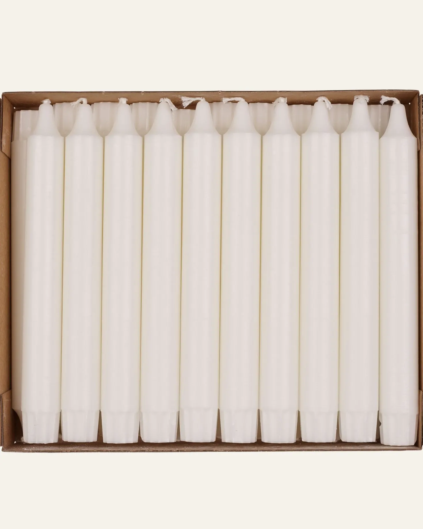 Kronljus vit - 20 cm