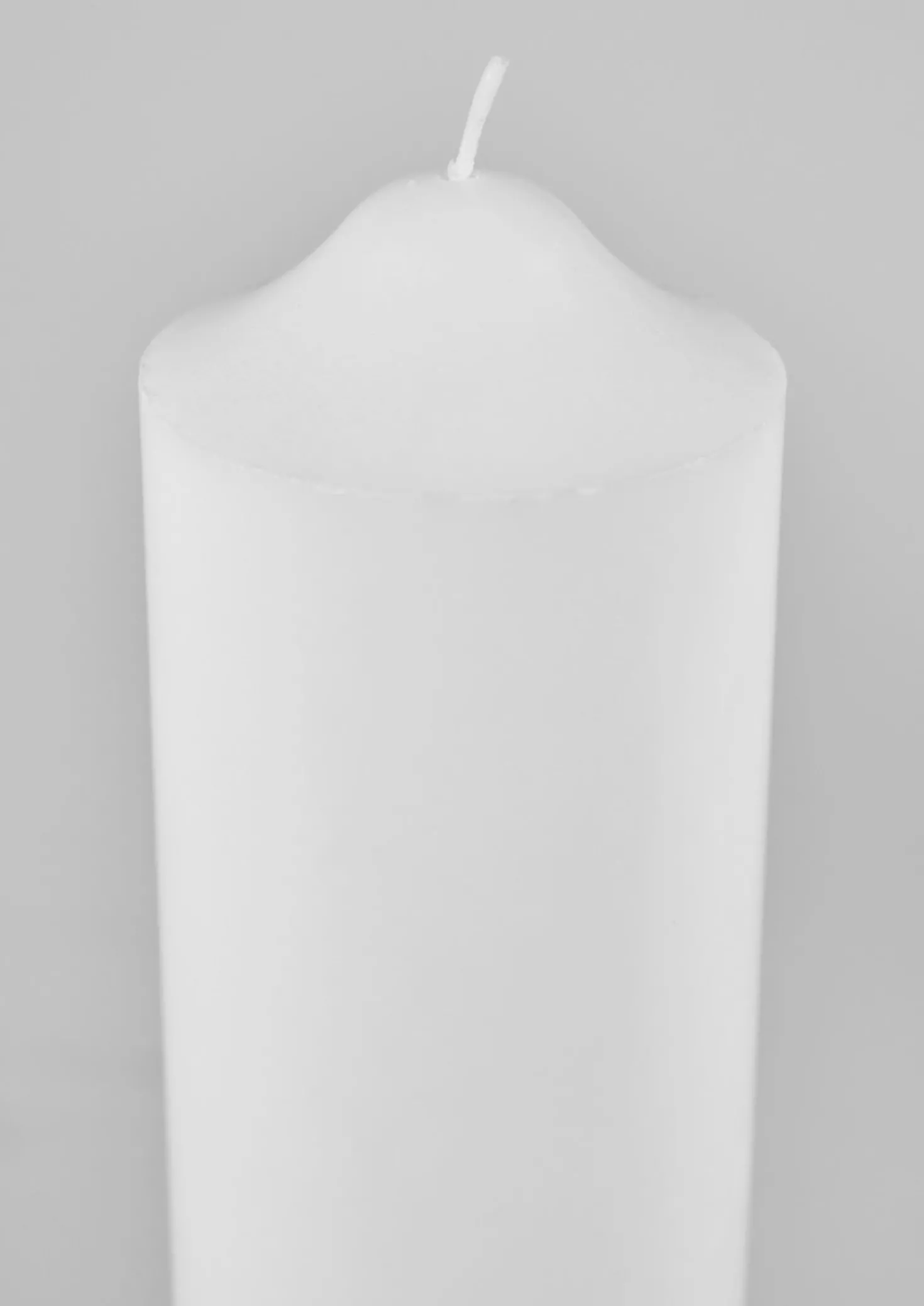 Kronljus vit - 7x30 cm