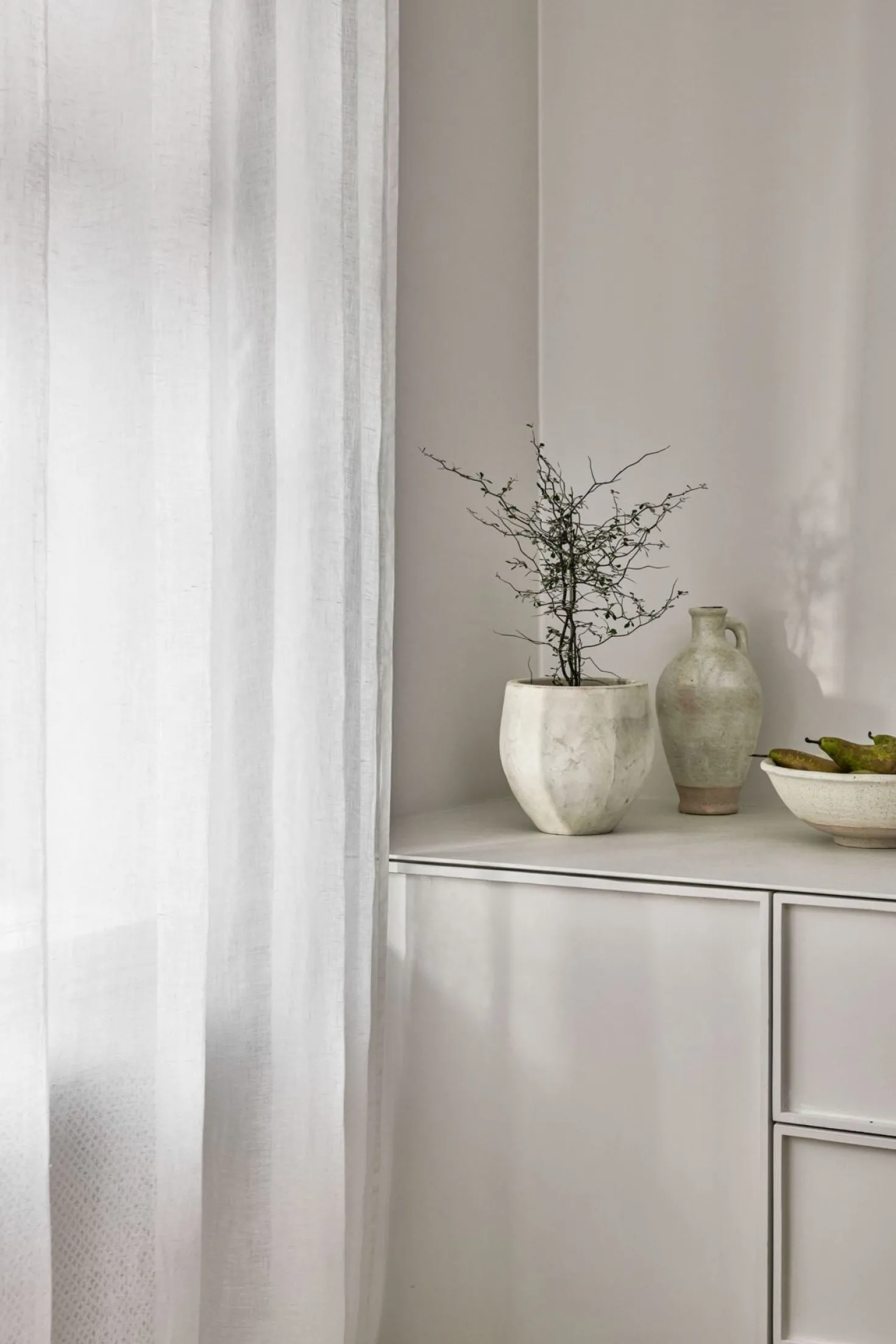 Kruka offwhite - 22x22x22 cm