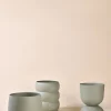 Kruka utomhus grågön - ø38,5x36,5 cm