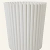 Kruka utomhus vit - 33x33x35 cm