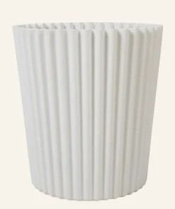 Kruka utomhus vit - 33x33x35 cm