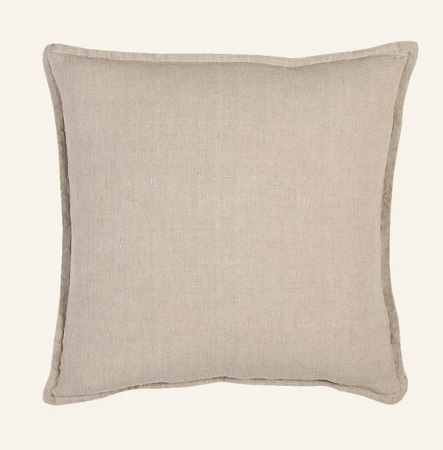 Kuddfodral ljus natur - 50x50 cm