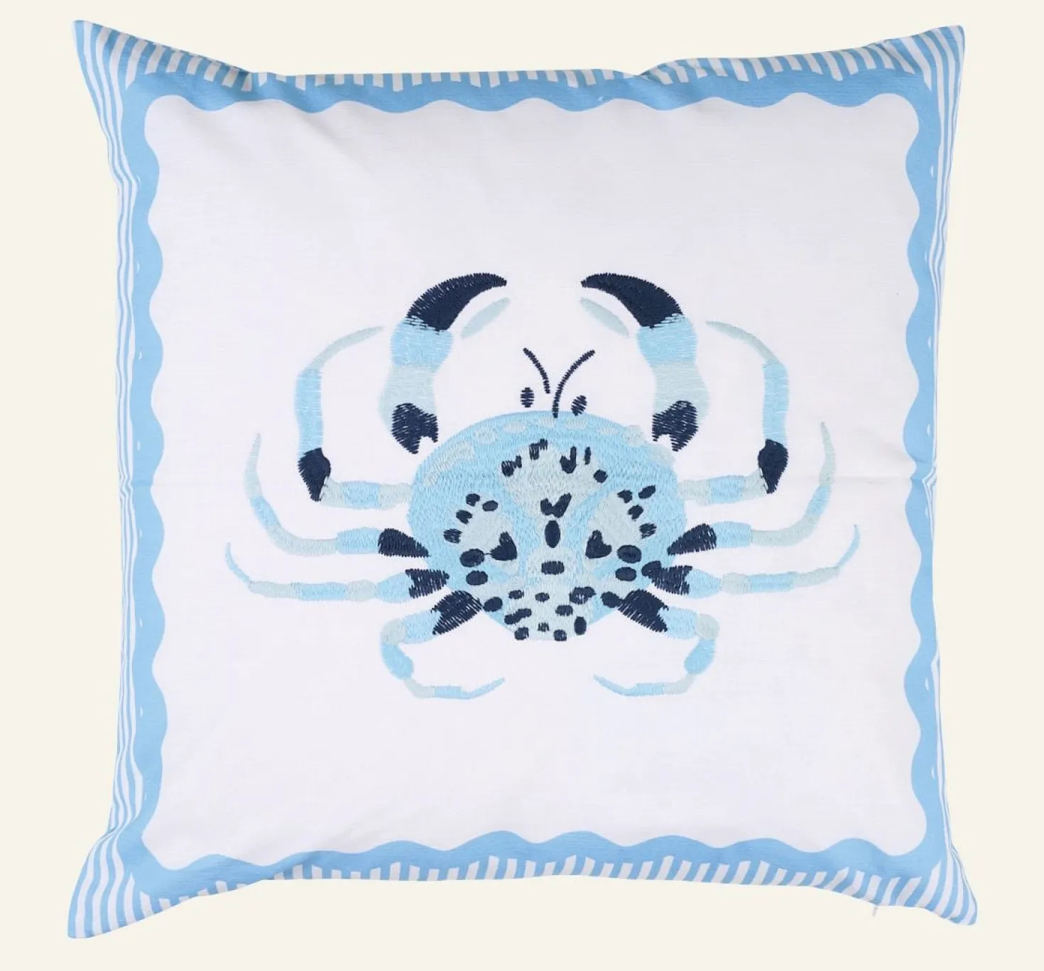 Kuddfodral multi/blå - 50x50 cm