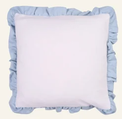 Kuddfodral multi/vit - 45x45 cm