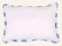 Kuddfodral multi/vit - 35x50 cm