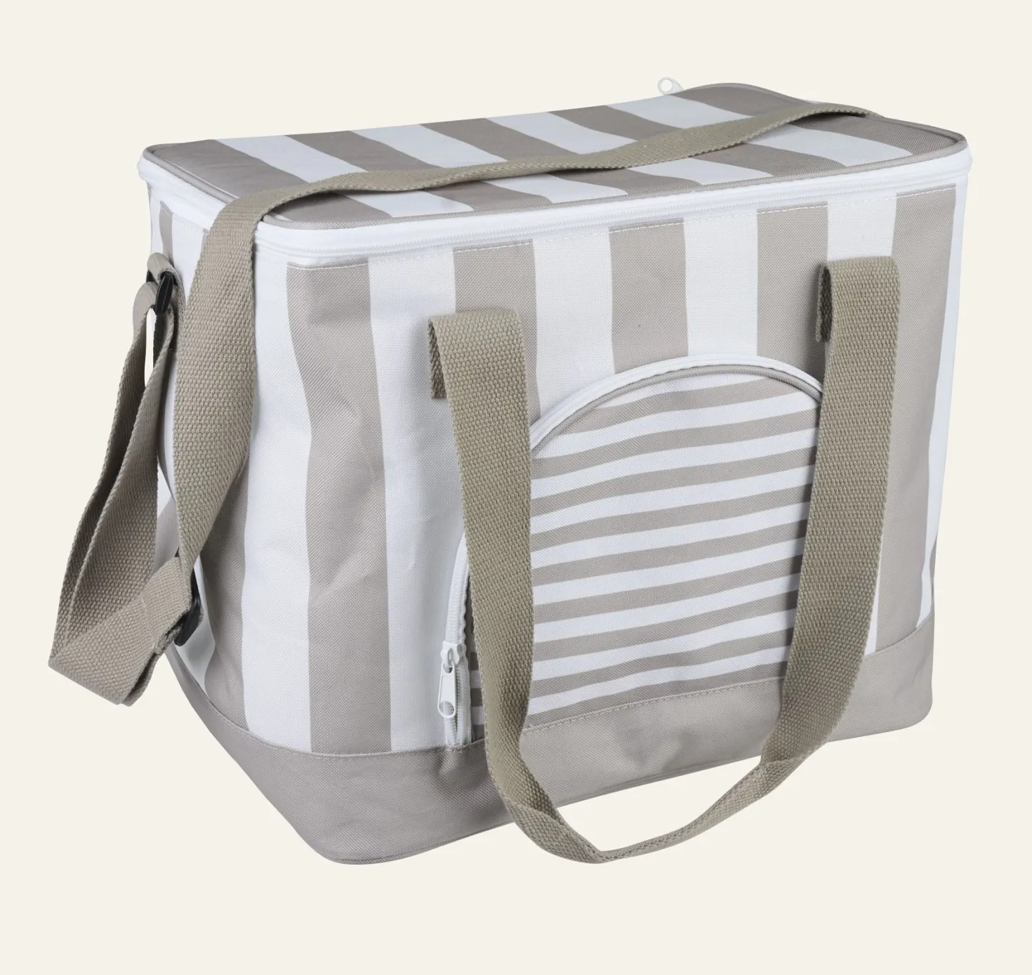 Kylväska beige - 25x35 cm