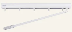 Lamellskena vit - 240 cm