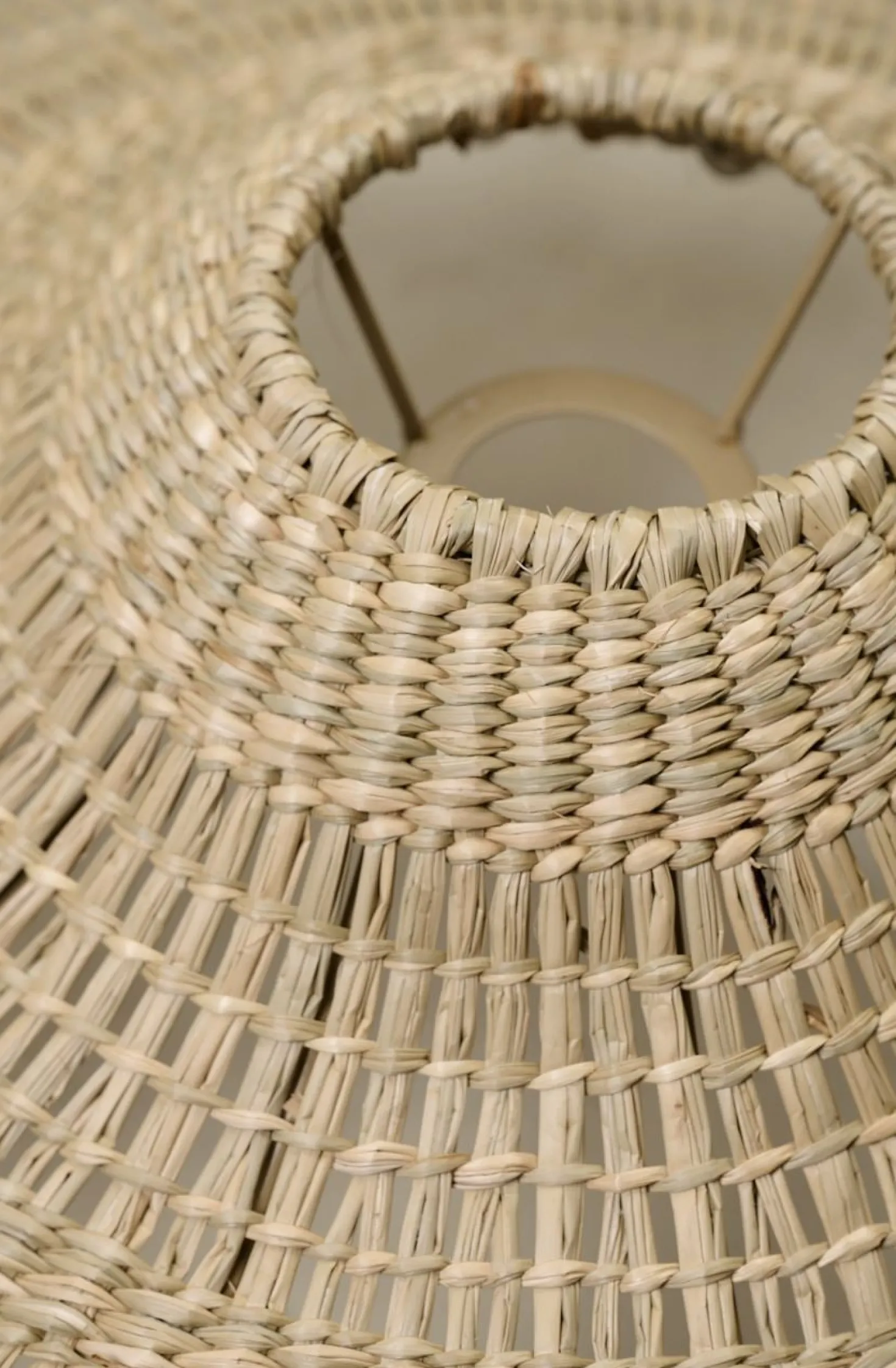 Lampskärm natur - 18 cm ø100