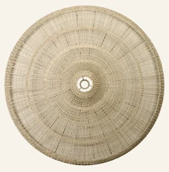 Lampskärm natur - 18 cm ø100