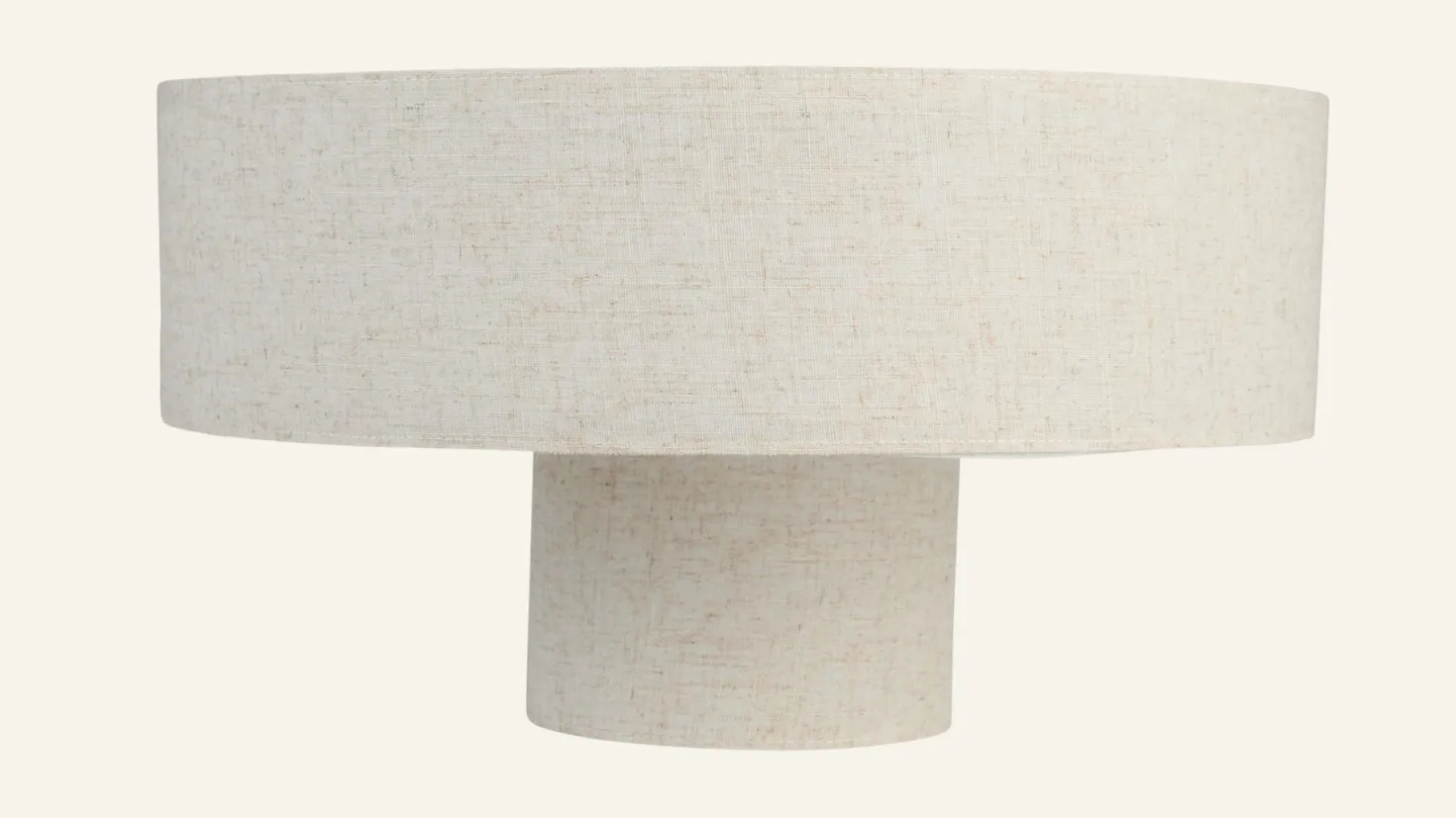 Lampskärm natur - 28 cm ø52