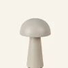 Led bordlampa beige - 21,5 cm ø13,7