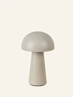Led bordlampa beige - 21,5 cm ø13,7