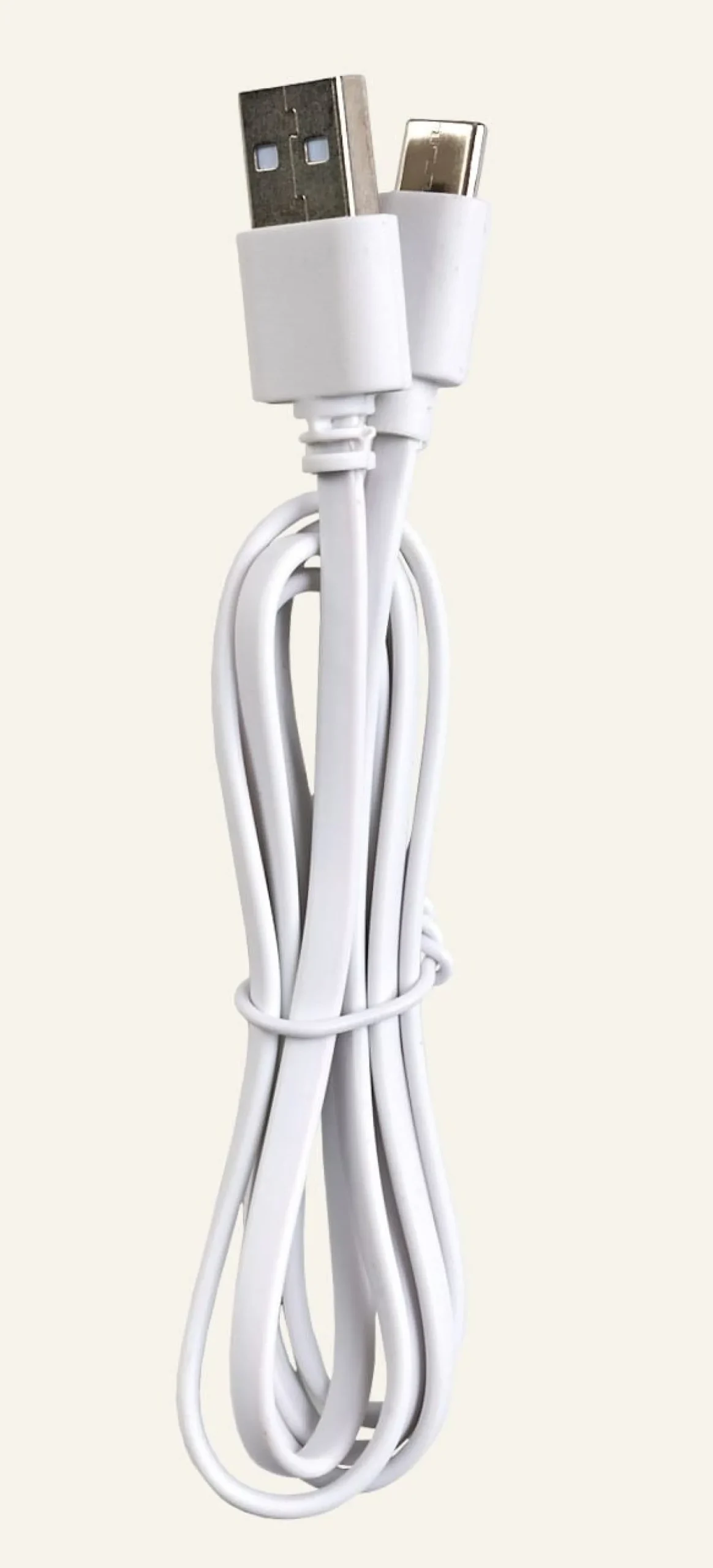 Led bordlampa beige - 21,5 cm ø13,7