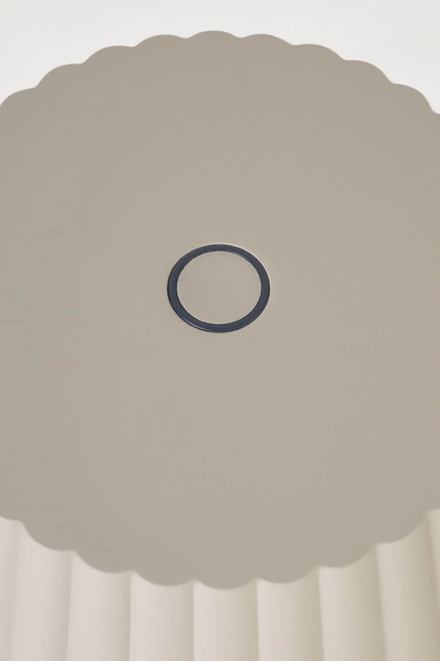 Led bordlampa beige - 37,5 cm ø13,5