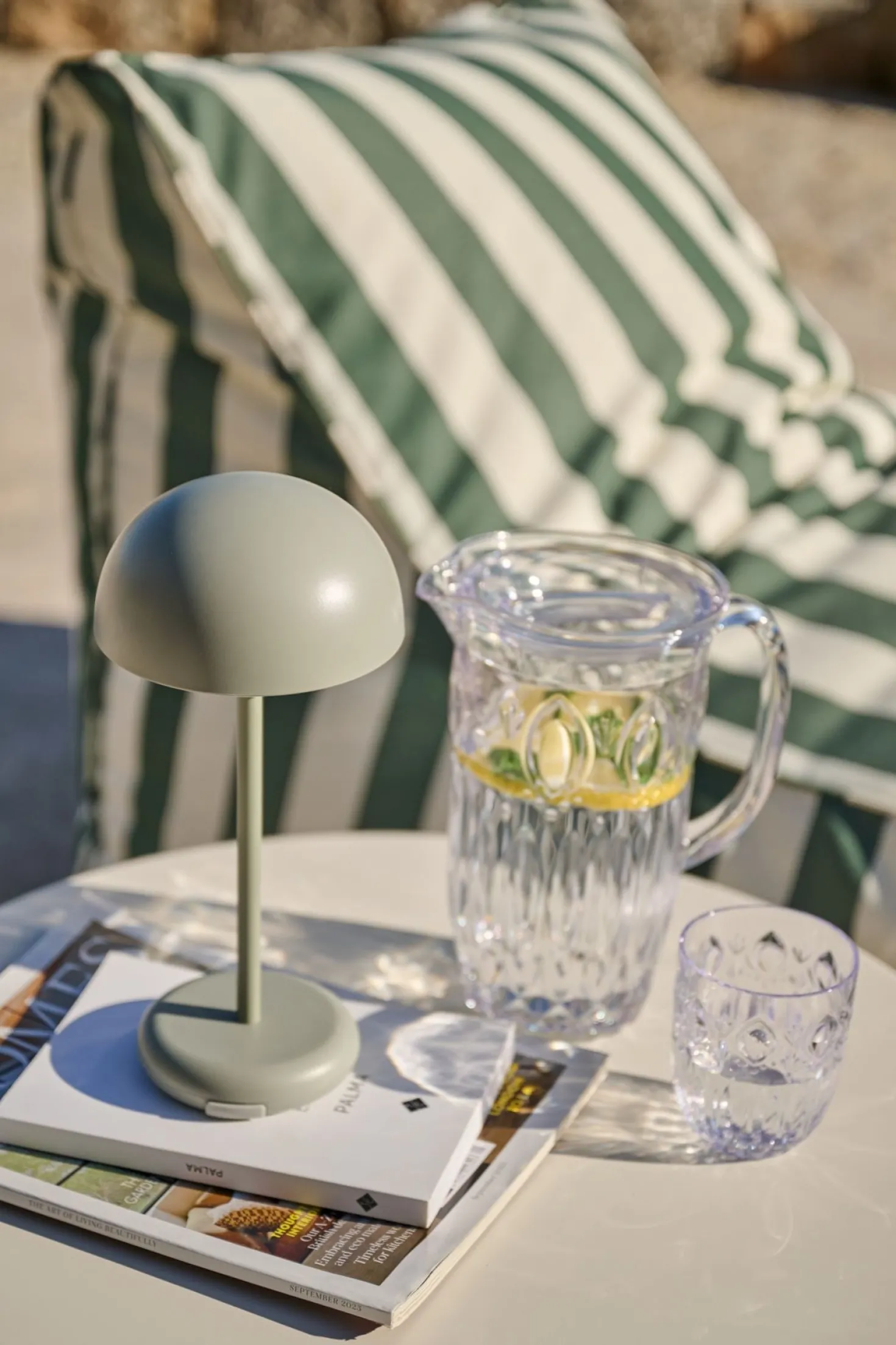 Led bordlampa havsgräs - 28,2 cm ø13,7