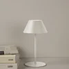 Led bordlampa ljusbeige - 10x10x21 cm