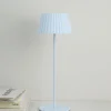 Led bordlampa ljusblå - 37,5 cm ø13,5