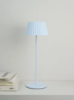 Led bordlampa ljusblå - 37,5 cm ø13,5