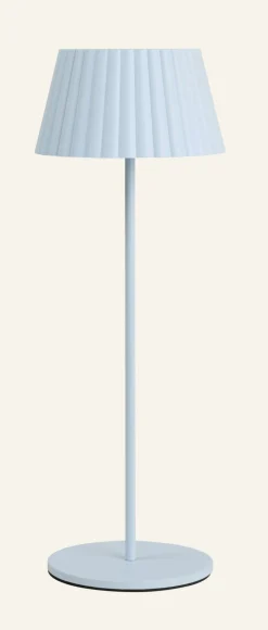 Led bordlampa ljusblå - 37,5 cm ø13,5