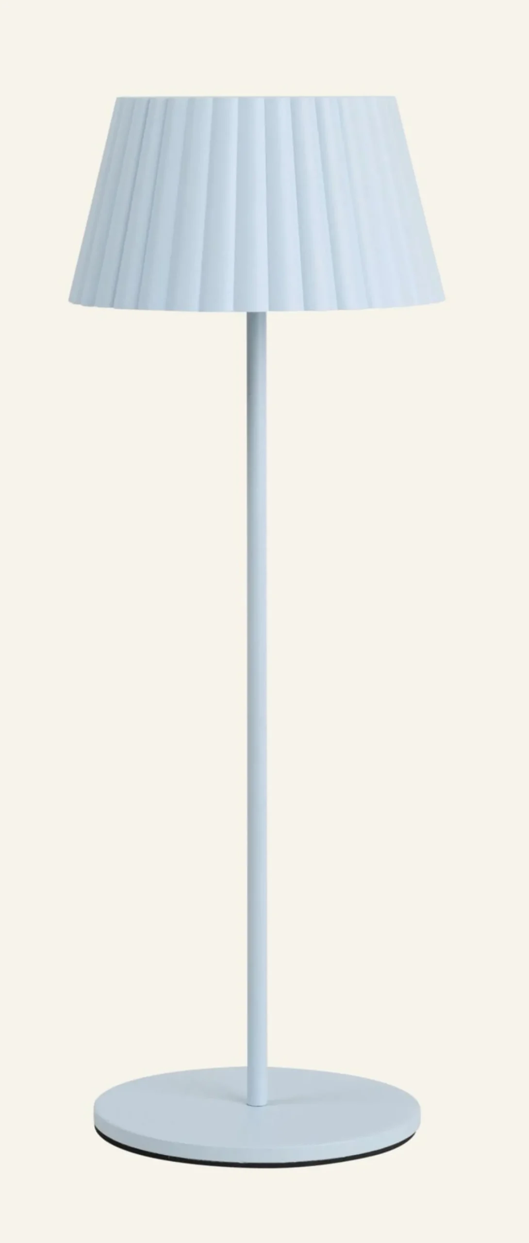 Led bordlampa ljusblå - 37,5 cm ø13,5