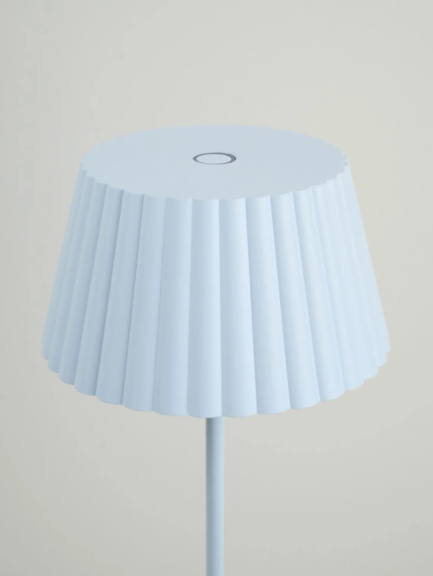 Led bordlampa ljusblå - 37,5 cm ø13,5