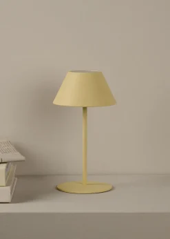 Led bordlampa ljusgul - 10x10x21 cm