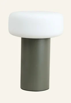 Led bordlampa mellangrön - ø14x11,7 cm