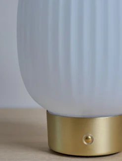 Led bordlampa mässing - 20 cm ø14,2