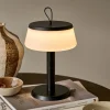 Led bordlampa svart - 22,9 cm ø14,2