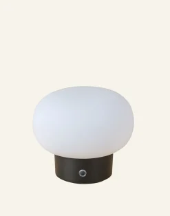 Led bordlampa svart - 12,2 cm ø14
