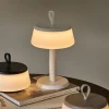 Led bordlampa taupe - 22,9 cm ø14,2
