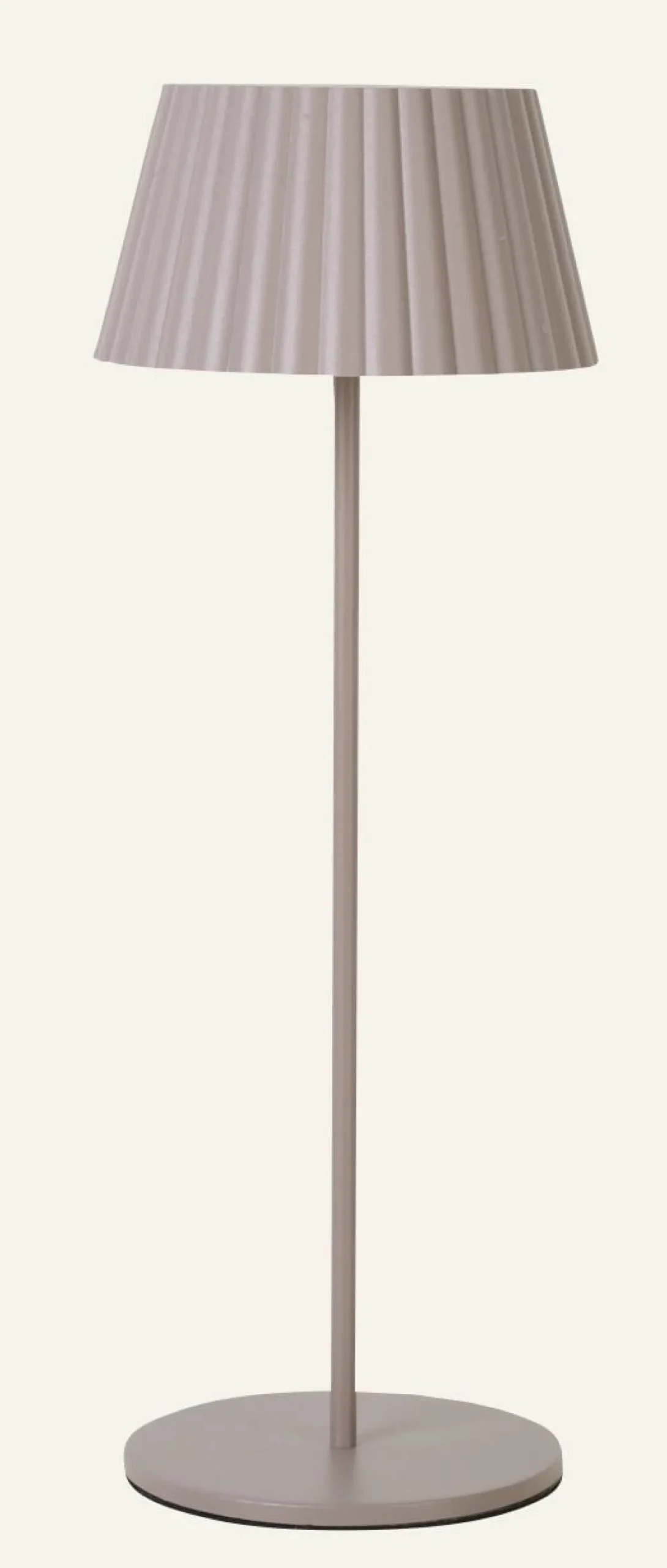 Led bordlampa taupe - 37,5 cm ø13,5