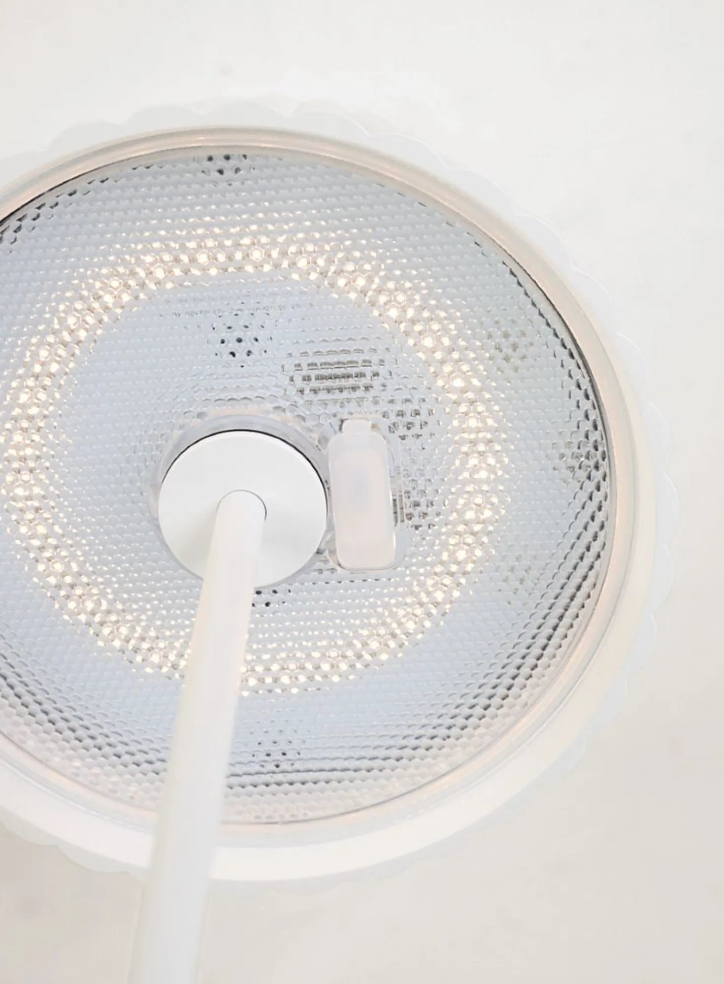 Led bordlampa vit - 37,5 cm ø13,5