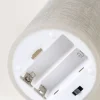 Led-blockljus sand - 7,5x7,5x15 cm