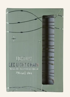 Led-ljusslinga silver - 290 cm