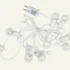 Led-ljusslinga vit - 570 cm