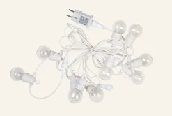 Led-ljusslinga vit - 570 cm